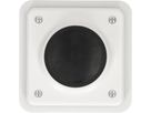 Drucktaster A/R UP Mica Nass IP54 weiss