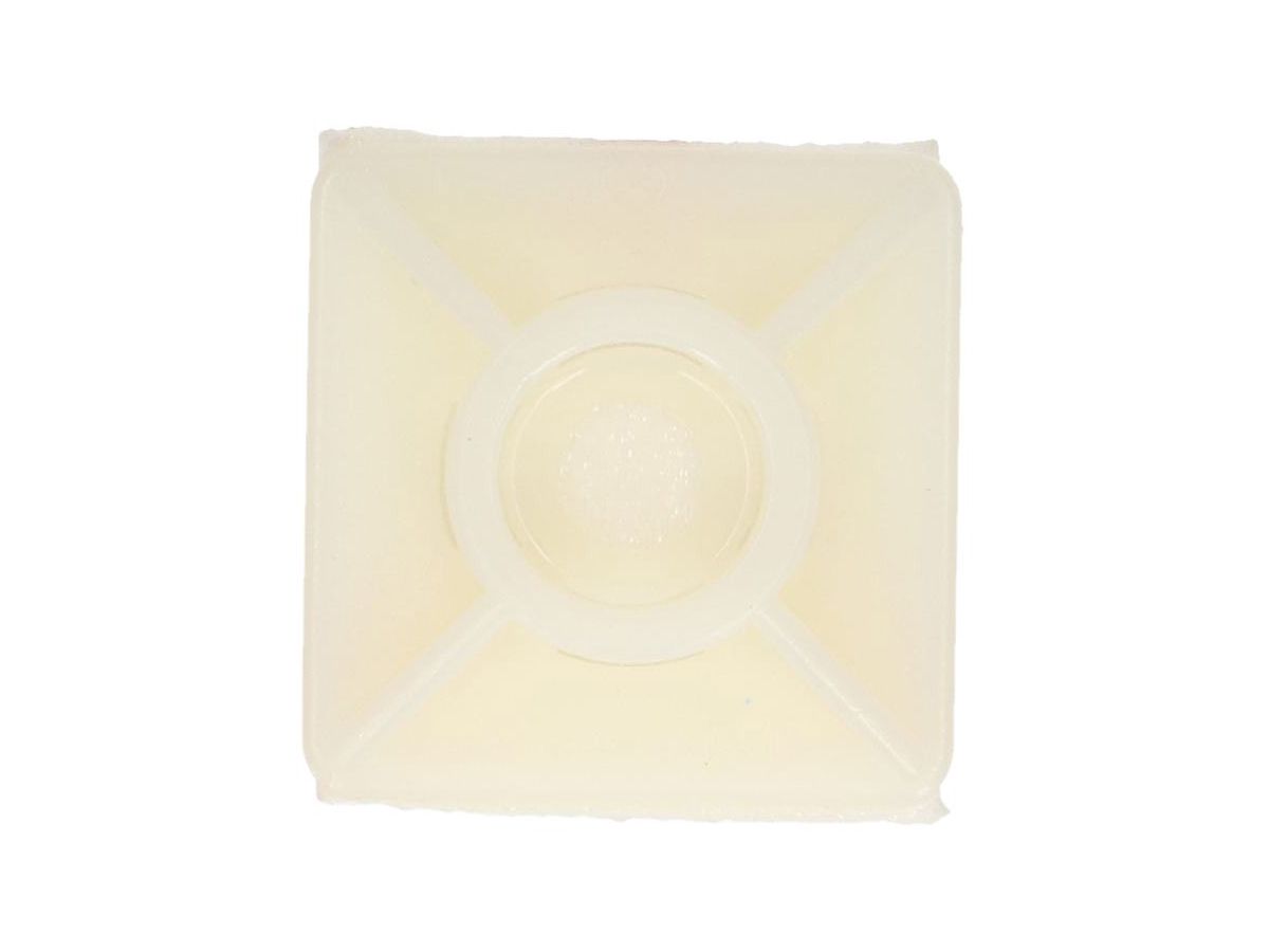 Kabelbinderhalter PA weiss