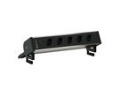 SUPRA bloc multiprise anodisé 5x type 13