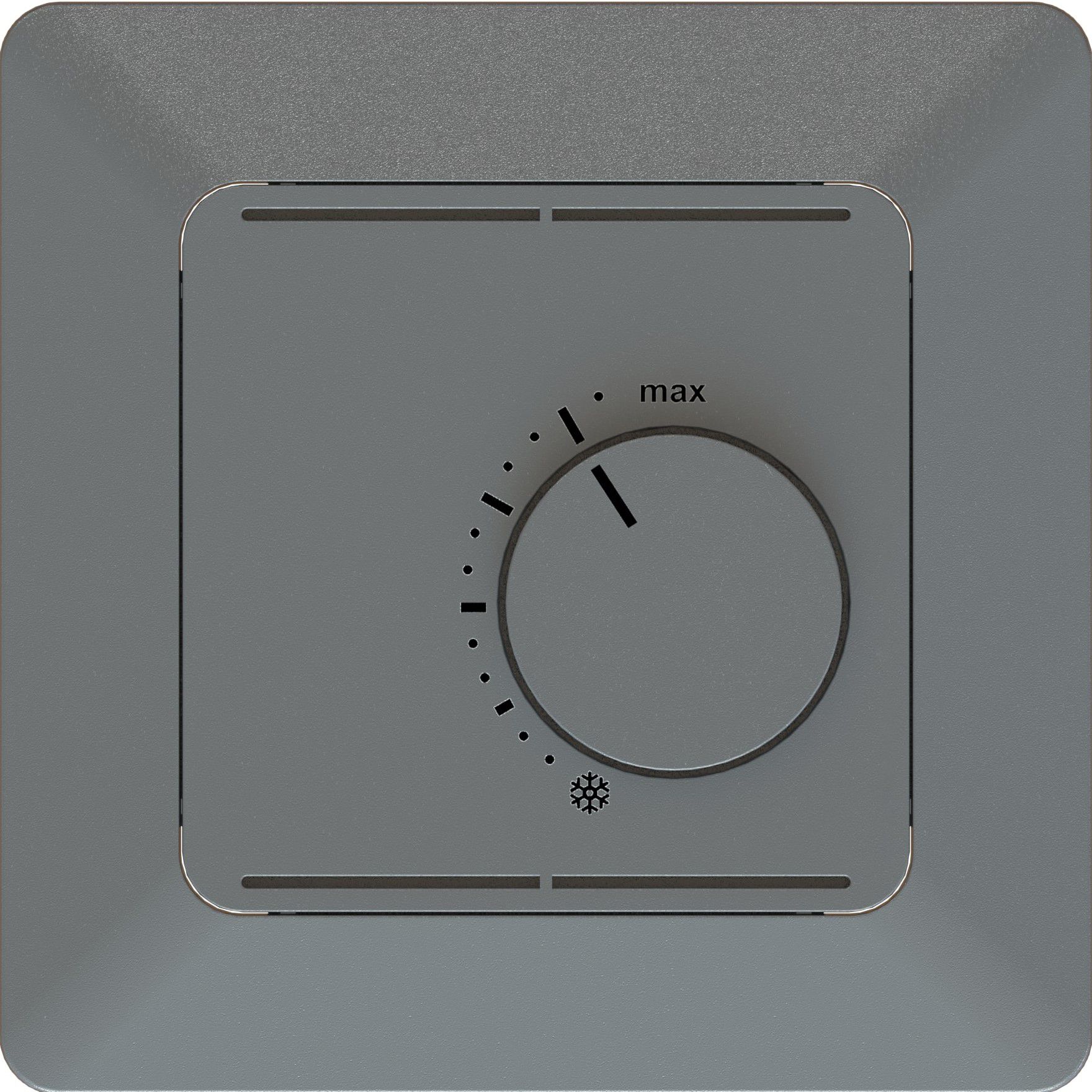 thermostat d'ambiance ENC priamos anthracite