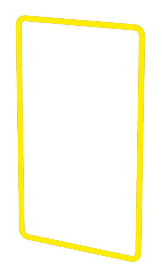 profilo decorativo dim.3x2 priamos giallo