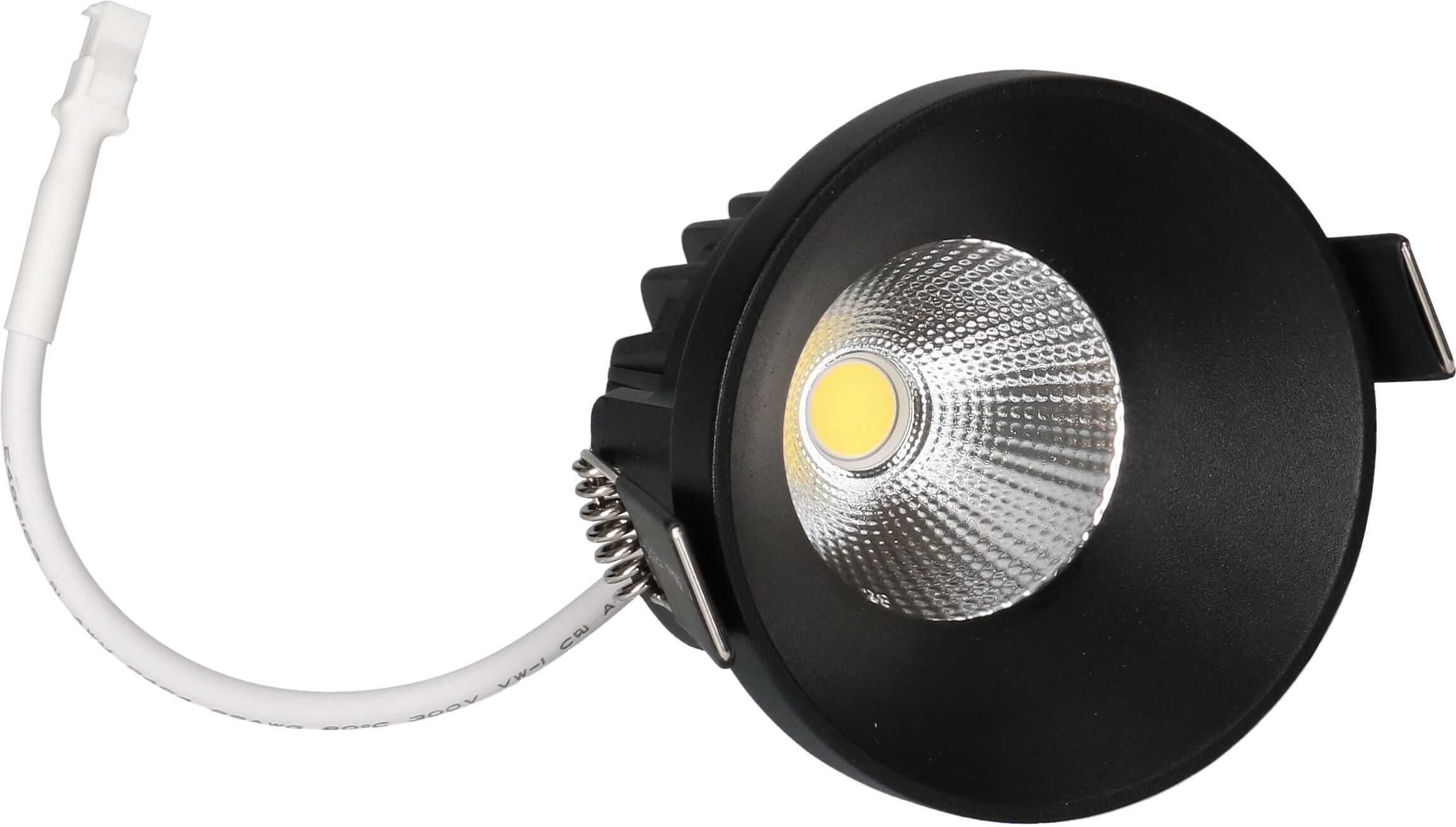 spot encastré à LED ATMA 68 noir 3000K 660lm 32°
