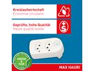 multi adaptateur ADAPT 2x type 13 blanc rotatif inter. Green+Fair