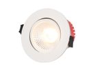 LED-Einbauspot SOLV-IP65 weiss 3000K 710lm 38°