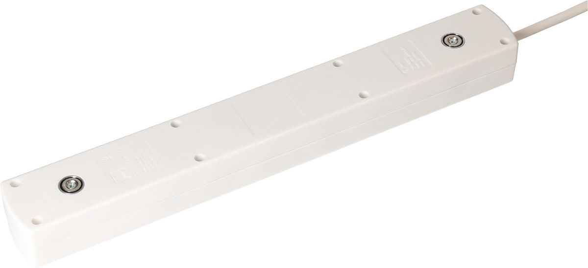 multipresa Safety Line 5x tipo 13 90° BS bi interruttore USB mag.