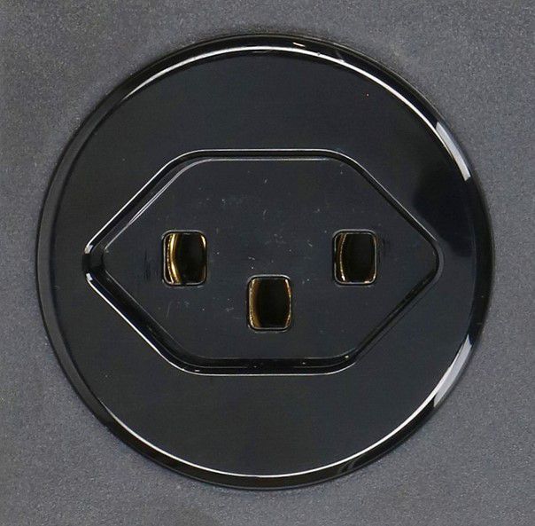 Steckdosenleiste Power Line 6x Typ 23 schwarz/orange 3.0m