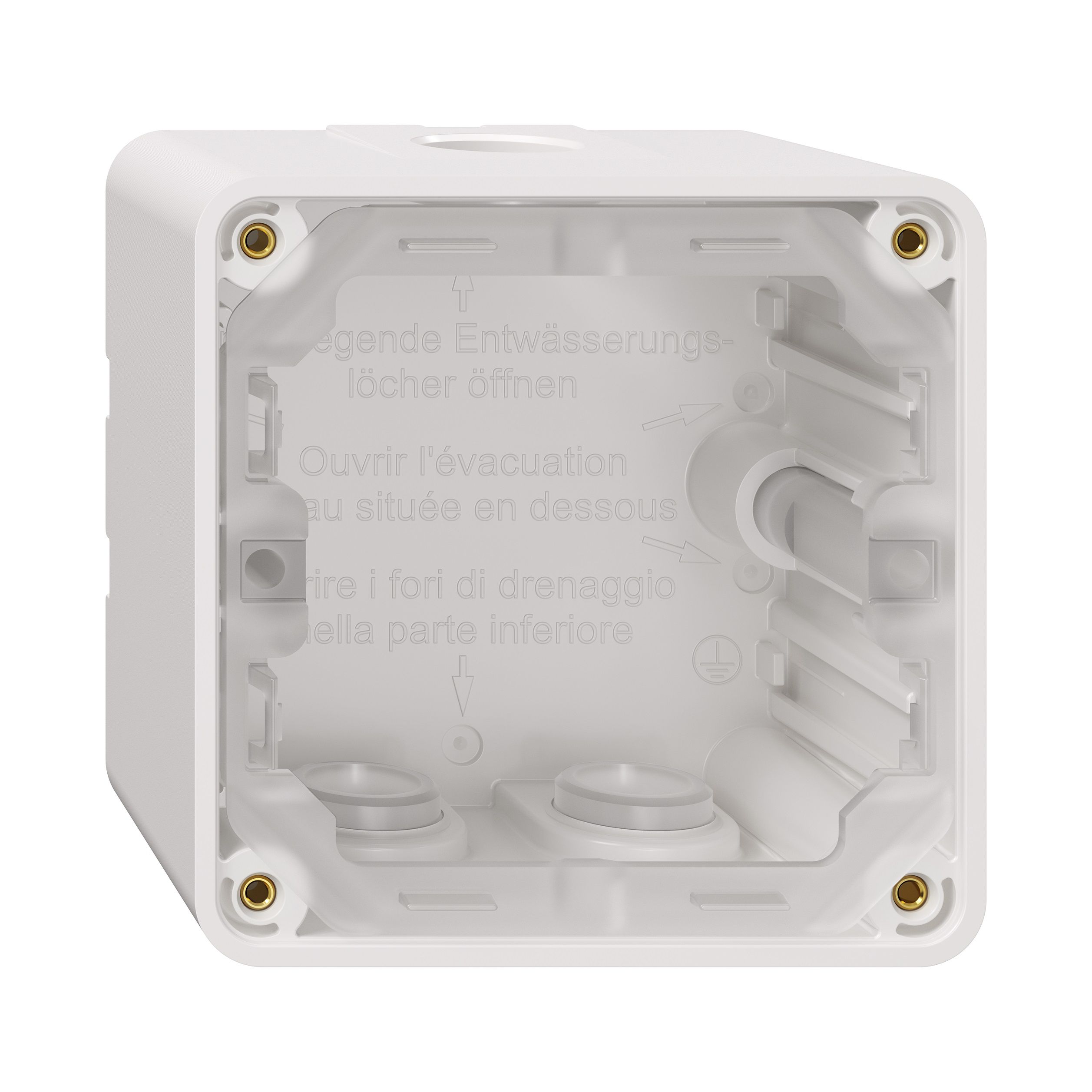 alloggiamento dim.1x1 AP Nevo bianco