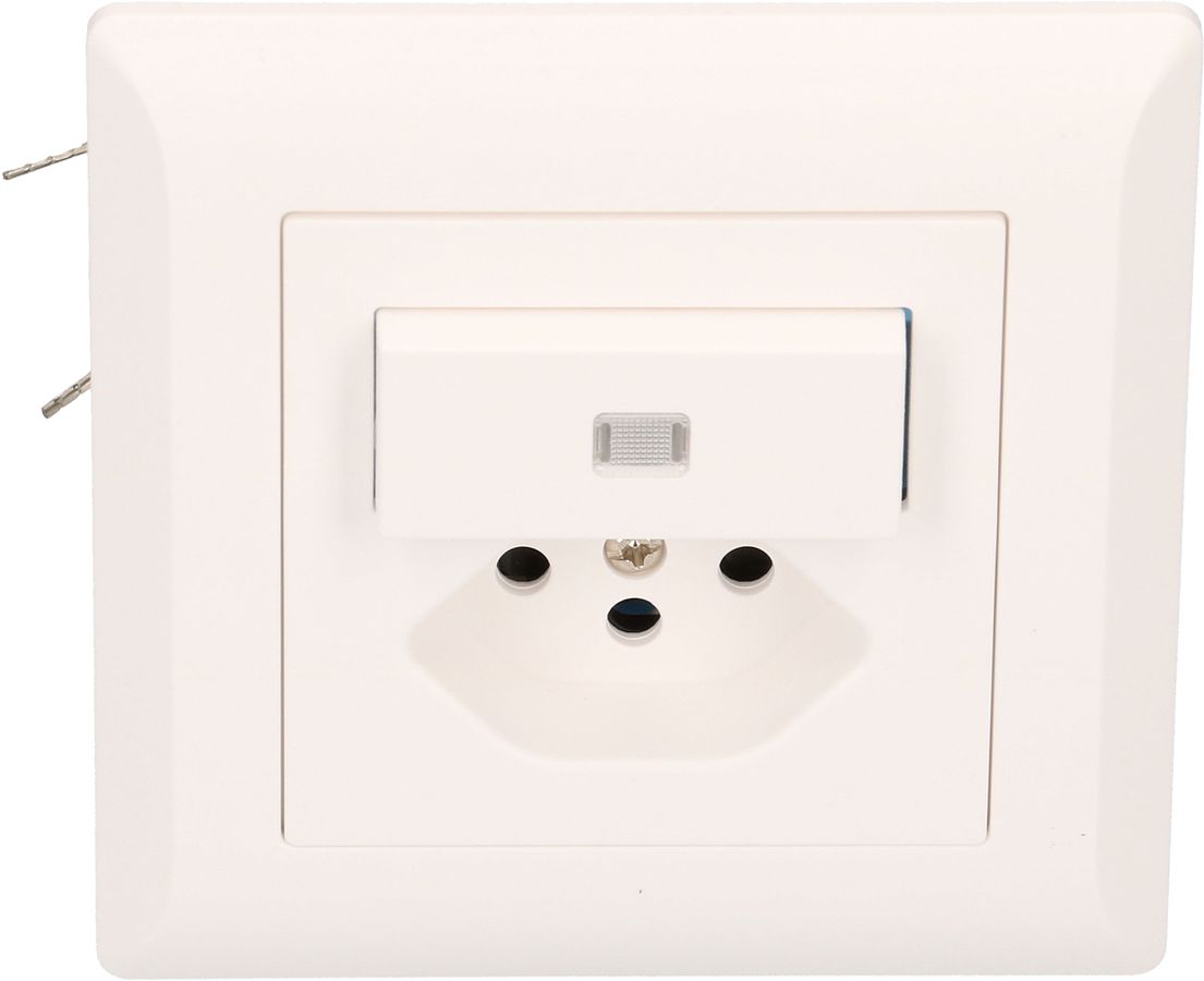 Kleinkombi Schema 3 gelb beleuchtet / Typ 13 UP Kallysto weiss