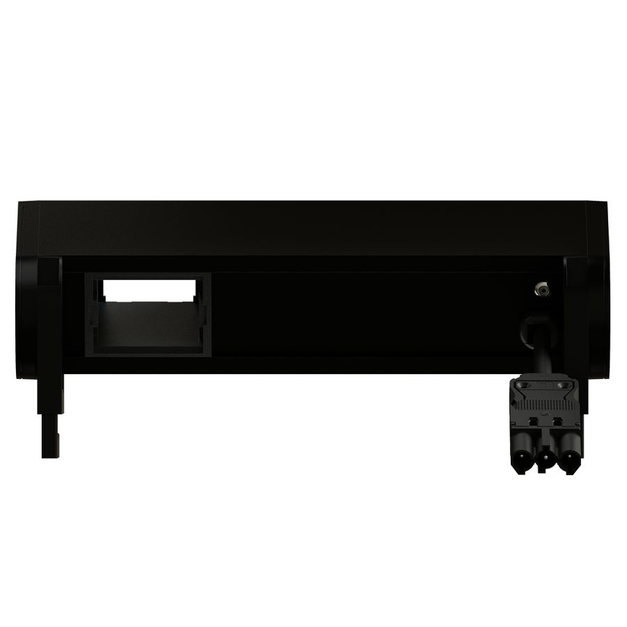SUPRA Steckdoseneinheit schwarz 2x Typ 13 1x USB-A/C 1x Leermodul
