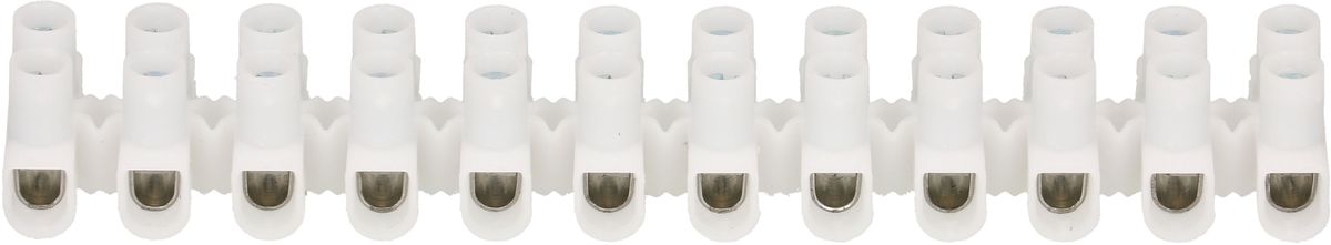 Klemmleiste 1.5-6mm2 12-polig weiss 2 Stk.