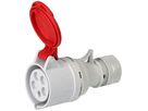 prise CEE 3P+N+E 400V/32A rouge IP44