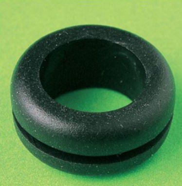 gommino di passaggio PVC 10/6mm nero