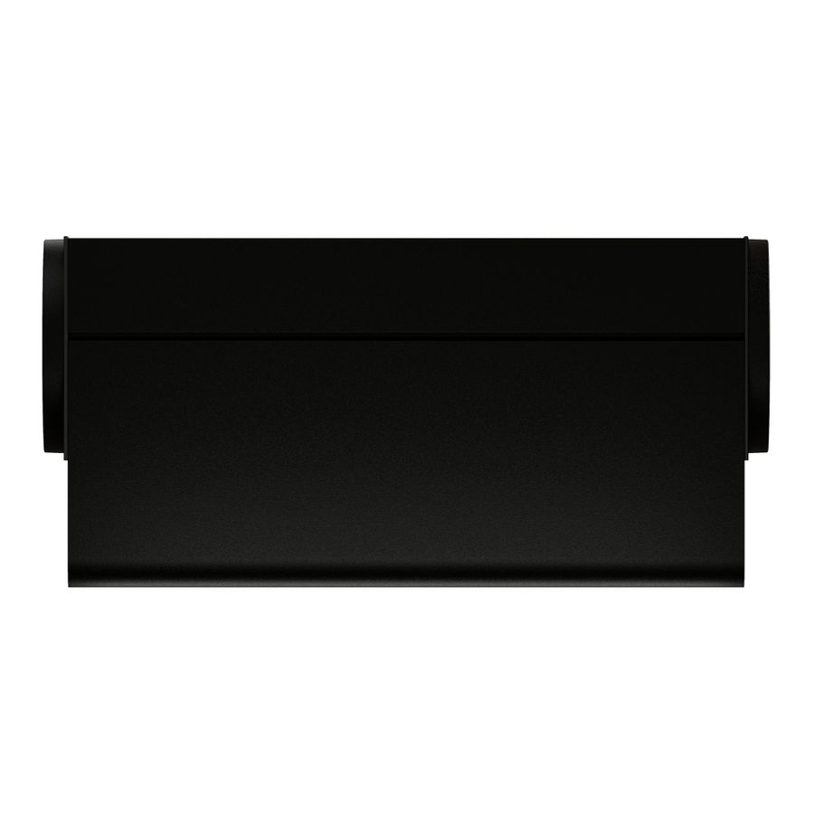 PRISMA Steckdoseneinheit schwarz 2x Typ 13 1x USB-C 60W 1x Leer