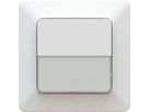 bouton-poussoir carillon + porte-nom AP priamos blanc