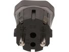 adattatore fisso Schuko - tipo 21 per Powerbanks nero