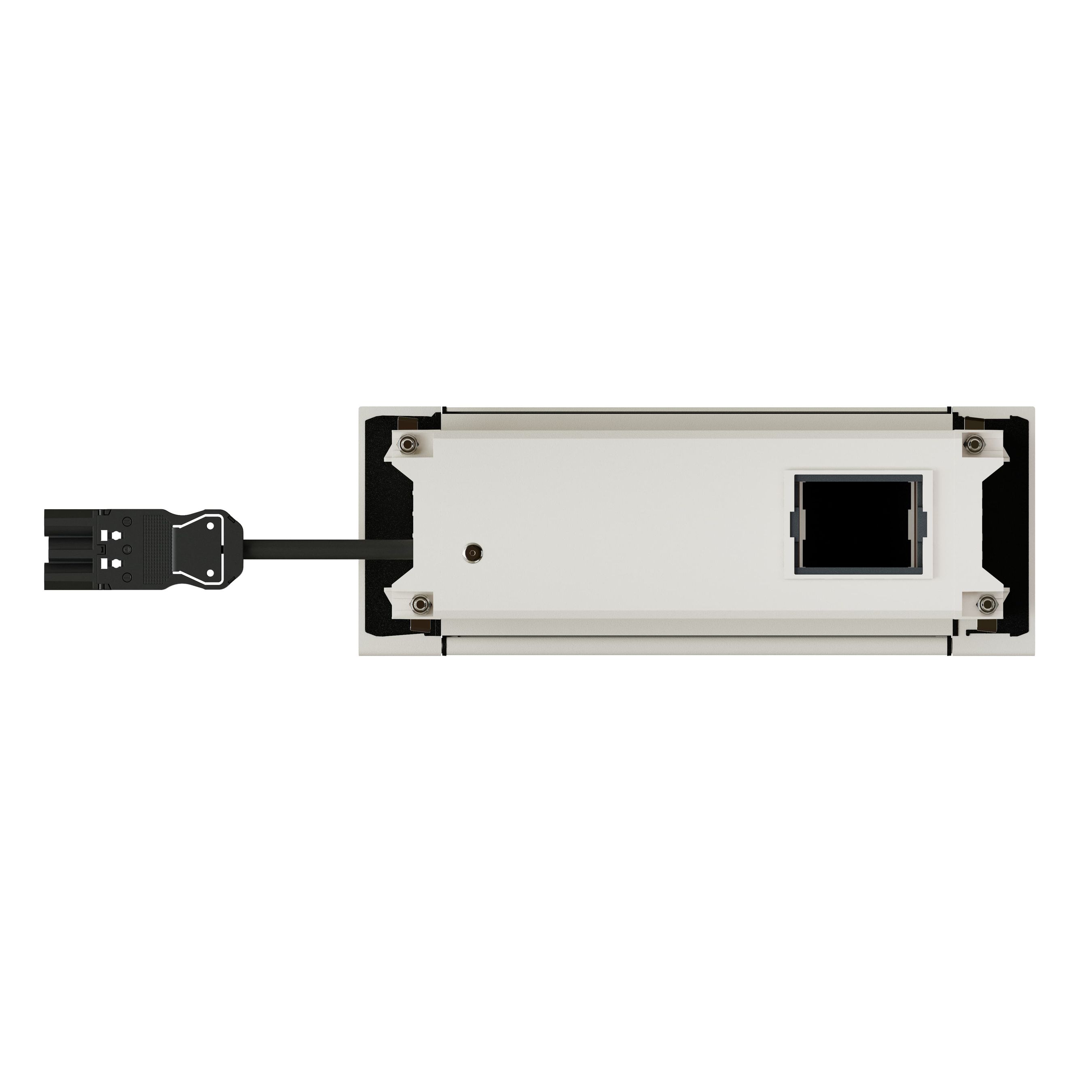 NEXO Steckdoseneinheit weiss 2x Typ 13 1x Leermodul