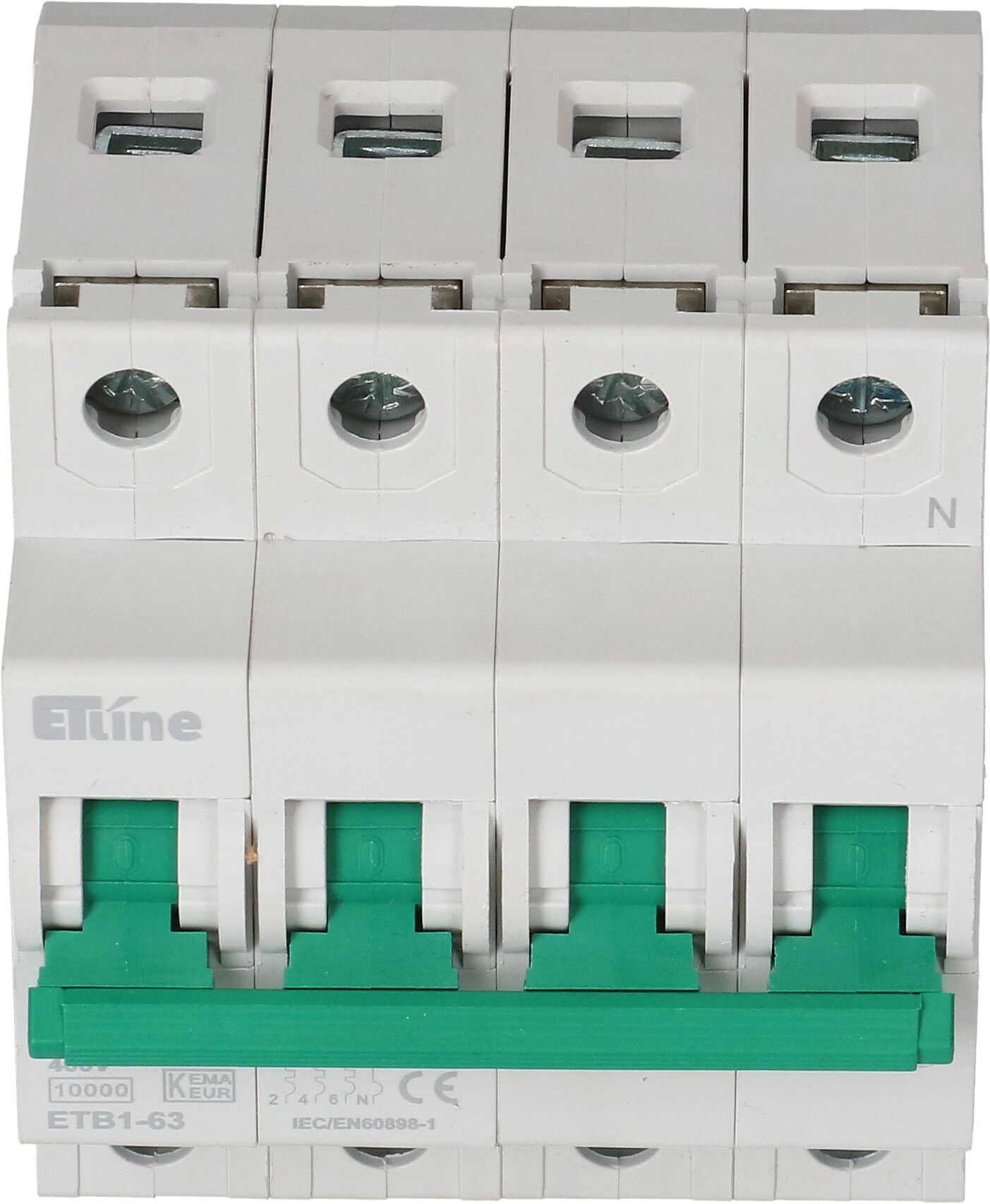 Leitungsschutzschalter 3P+N C 16A 10kA