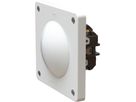 Drucktaster A/R Einsatz +Frontset exo IP55 weiss