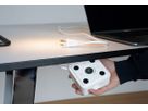Steckdosenleiste Cube 3x Typ 13 schwarz / gold Sand USB 2m cli.
