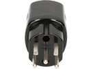 Stecker Typ 15 5-polig schwarz