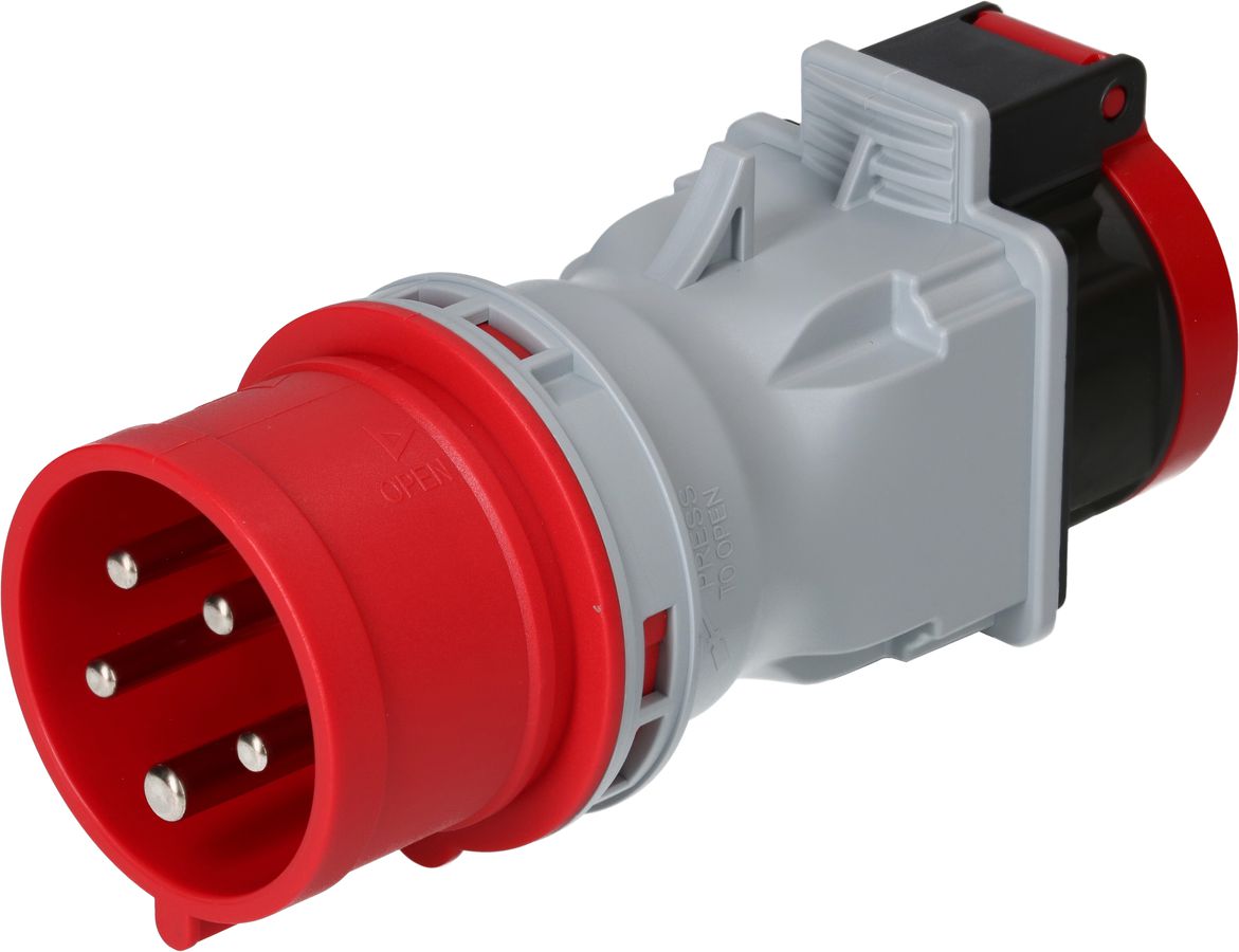 Adaptor CEE-Plug IP44 / Socket type 25 IP55