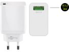chargeur rapide USB QC 3.0 (18W) blanc