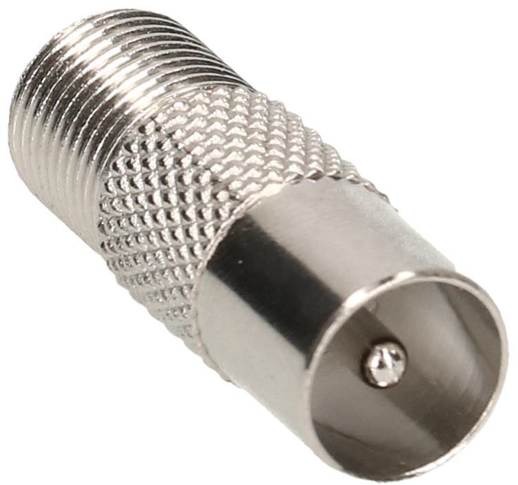 SAT-Adapter Antennenstecker IEC / F-Buchse