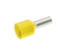 Isolierte Aderendhülse 6mm² x 12mm gelb