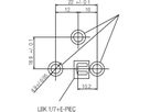 LBK-Stecker 7polig 5-Stifte 10A 400V