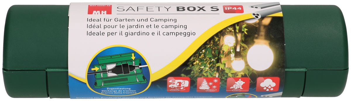 SAFETY BOX S green RAL6005 IP44
