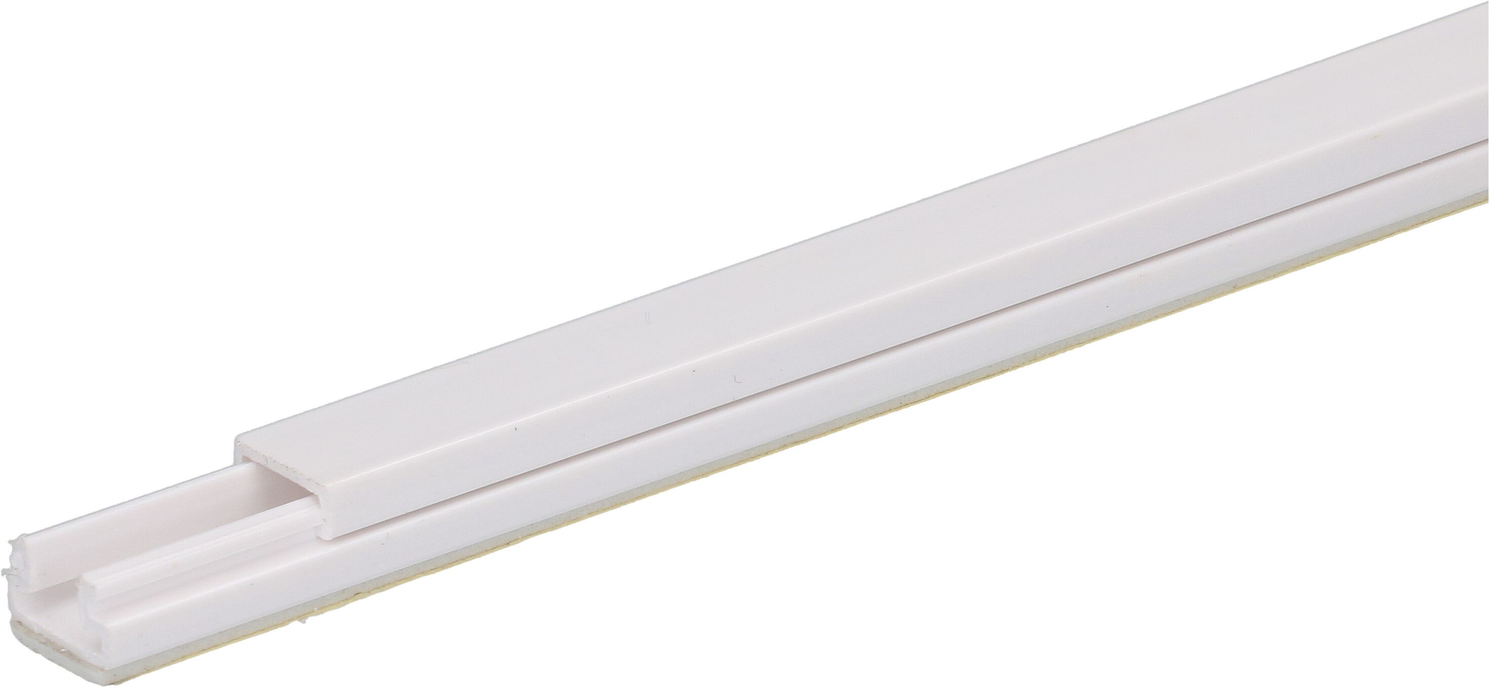 Canalina 9x5mm bianco autoadesivo 2m