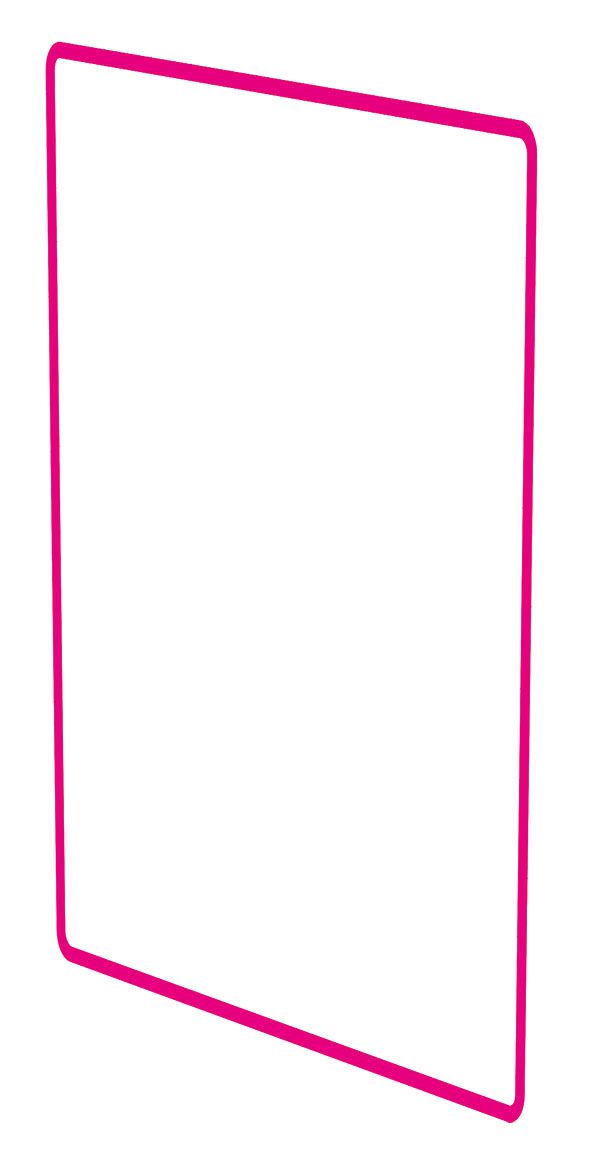 profilo decorativo dim.4x2 priamos rosa