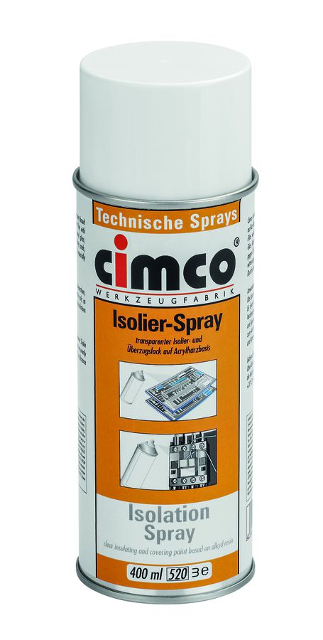 Isolier-Spray, transparent