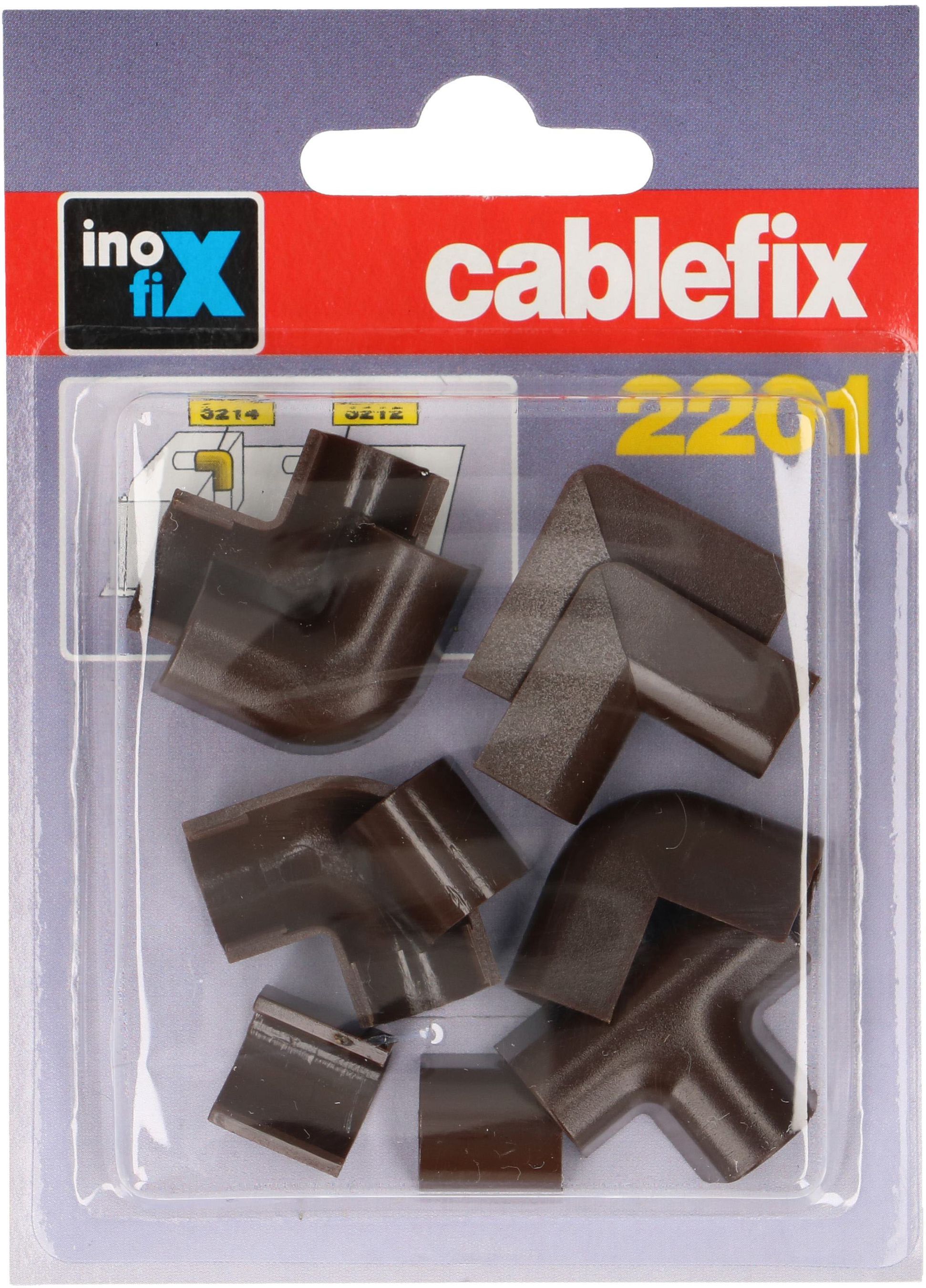 Joints assort. for cablefix 7mm brown