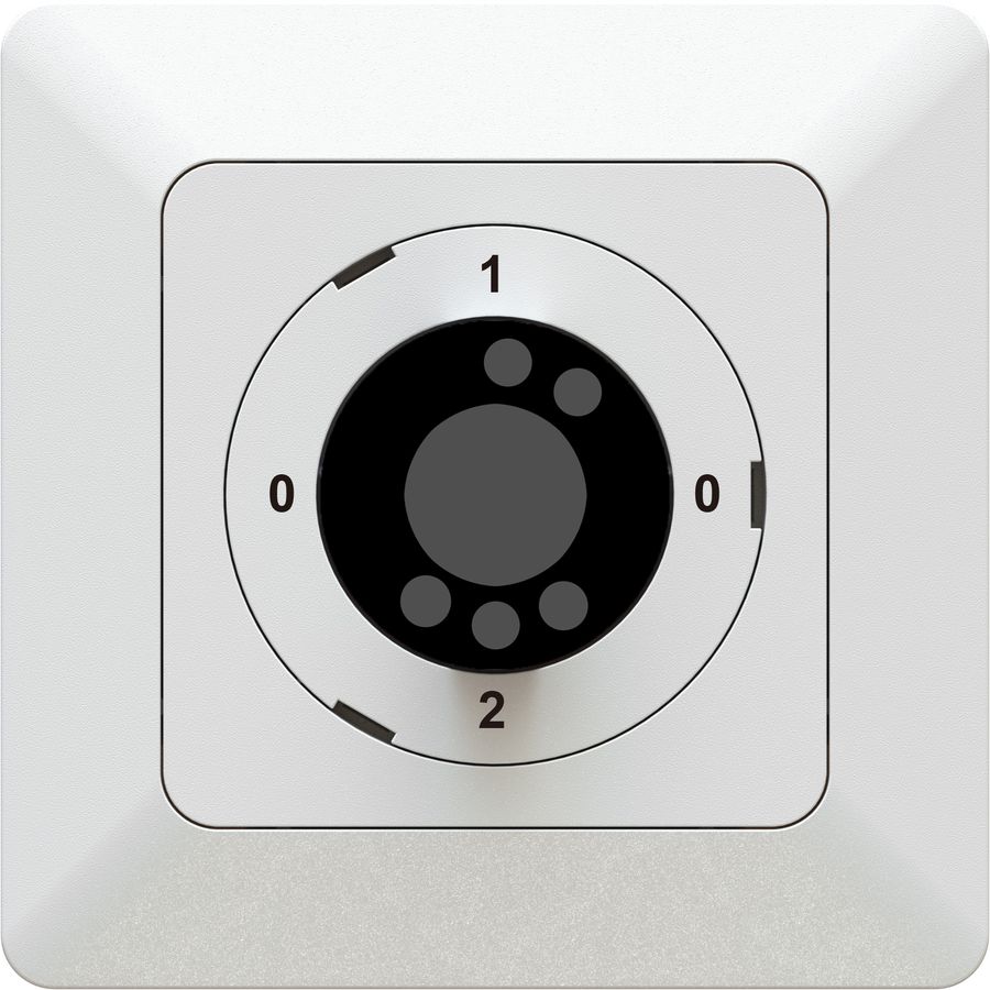 interrupteur à clé sans cyl. s2/1L 0-1-0-2 ENC priamos blanc