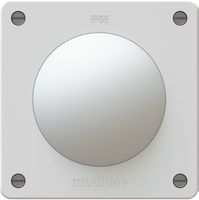 bouton-poussoir NO/NF ENC exo IP55 blanc