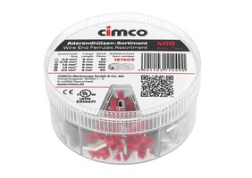 Aderendhülsen-Streudose 0.5-0.75-1.0-1.5-2.5mm² iso FR DIN