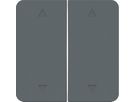 Doppel-Wippschalter/-taster 2x Storen Frontplatte priamos ant