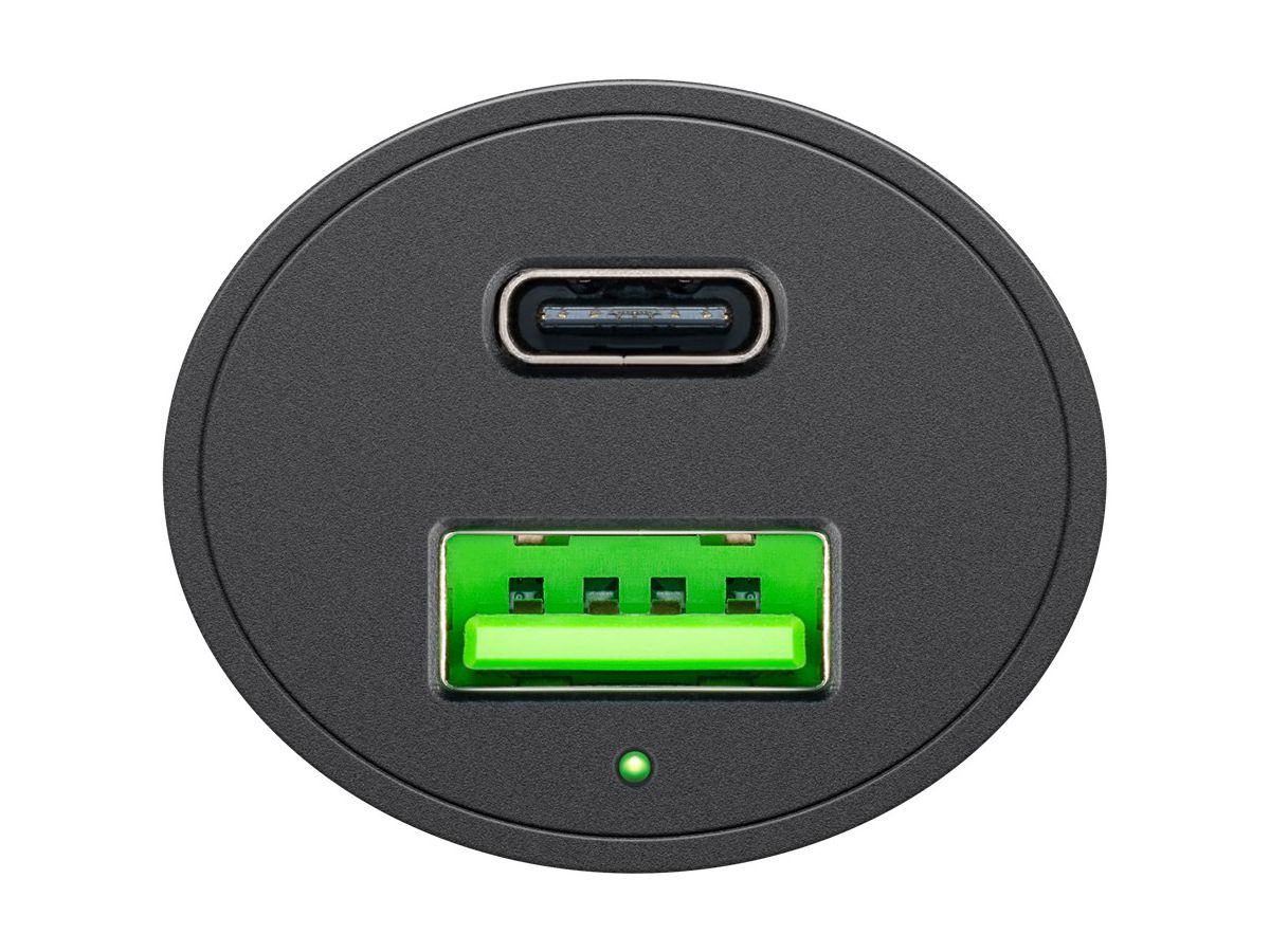Chargeur rapide USB pour voiture USB-C PD noir - MAX HAURI AG