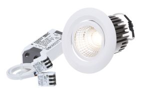 LED-Einbauspot MOVE weiss 3000K 960lm 38°