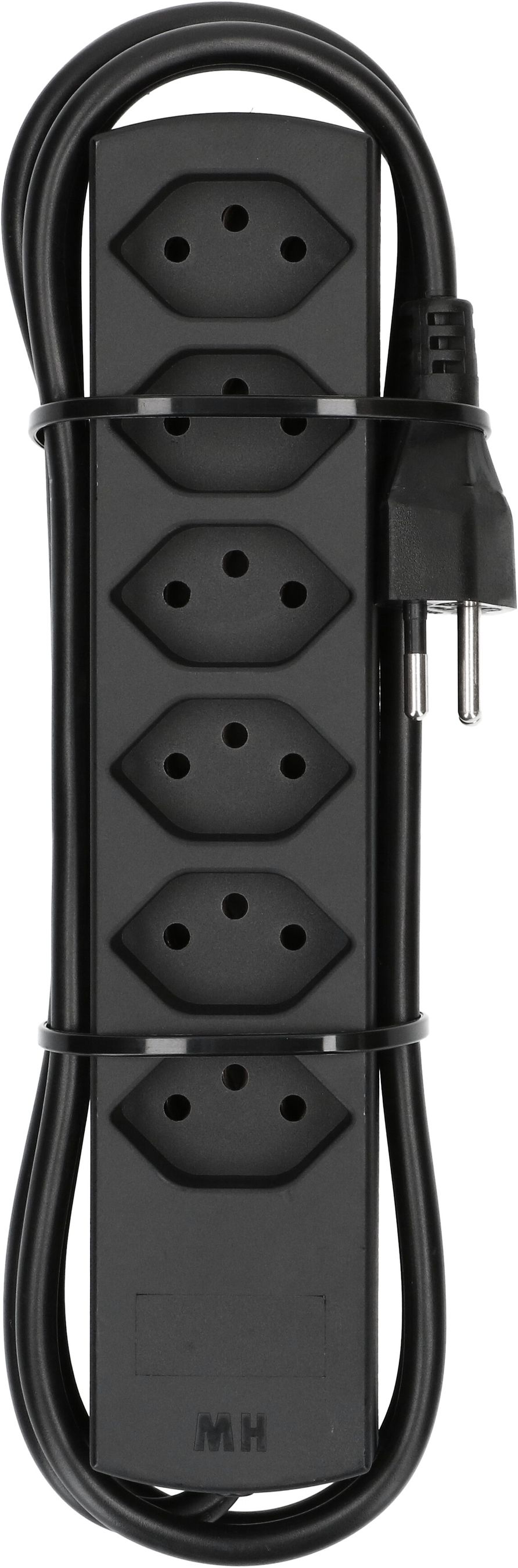 Steckdosenleiste Safety Line 6x Typ 13 schwarz Magnet 5m