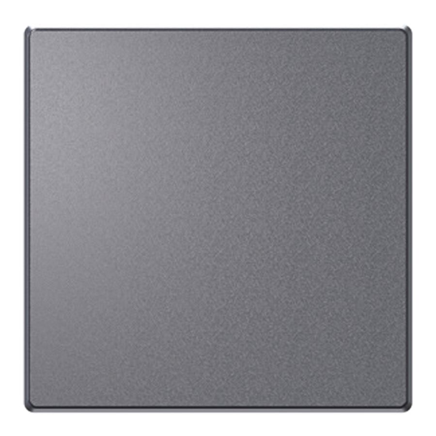 Wippschalter/-taster Frontplatte Inprojal System 20.000 schwarz
