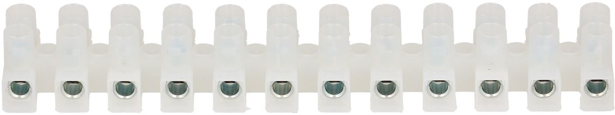 Barrette de bornes EKL 1BE DS, 0.5-4.0mm2, transparent