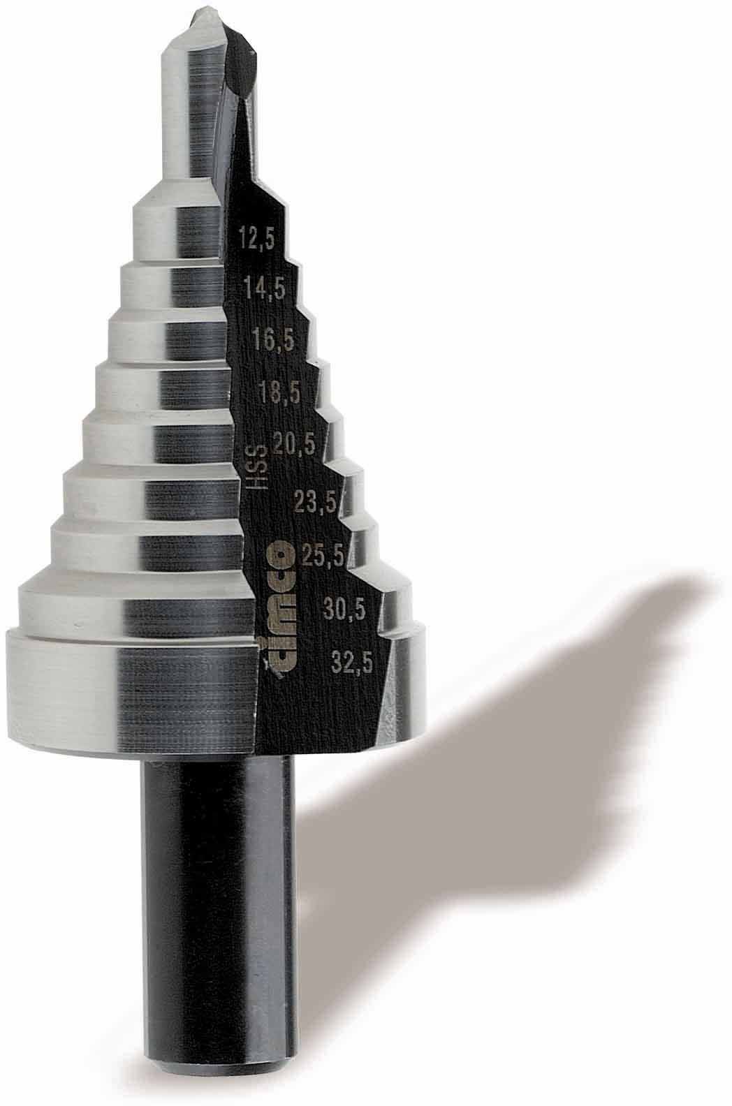 HSS-Stufenbohrer für Kabelverschraubungen M 12-32