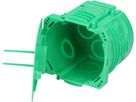 boîte d'encastrement ta.1x1 Easy-Click +couvercle de protec. vert