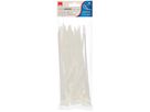 Cable ties reopenable 4.6x200mm white