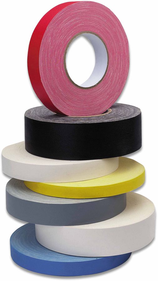 Nastro in tessuto colore universale bianco 25 mm x 50 m