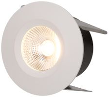 LED-Einbauspot WOODY Ø68 weiss 3000K 660lm 60°