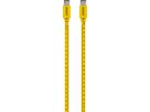 USB-C Kabel mit Massband-Aufdruck 1.2m gelb