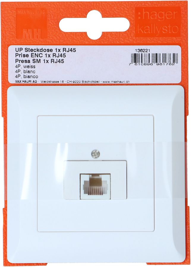 Telefon/Netzwerk RJ45 UP Kallysto weiss